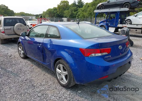 2010 Kia Forte Koup Ex from USA, damaged, VIN KNAFU6A28A5182887